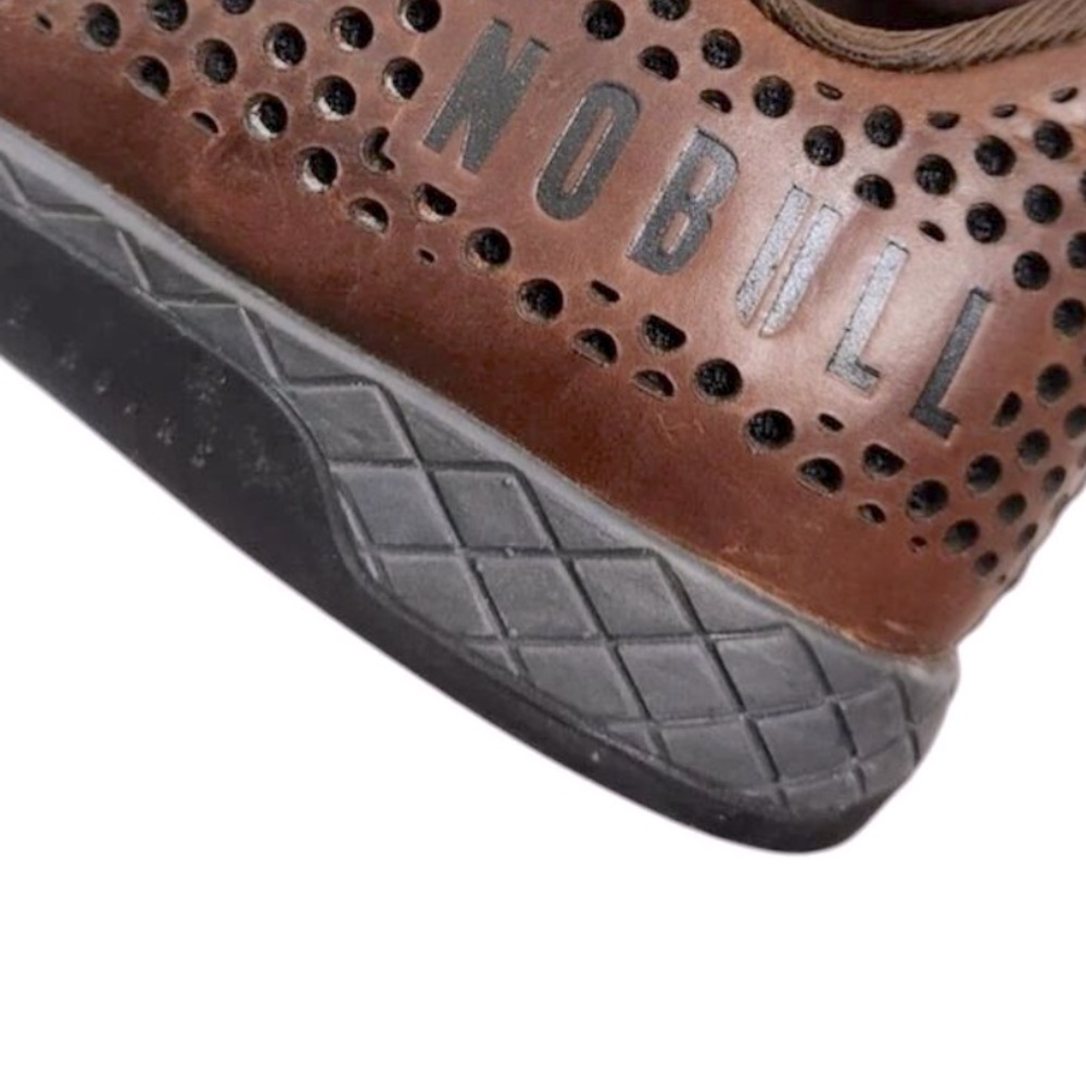NOBULL Brown Perforated Athletic Sneakers - Picture 3 of 4
